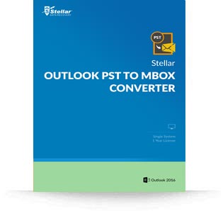 Stellar Outlook PST to MBOX Converter - Win