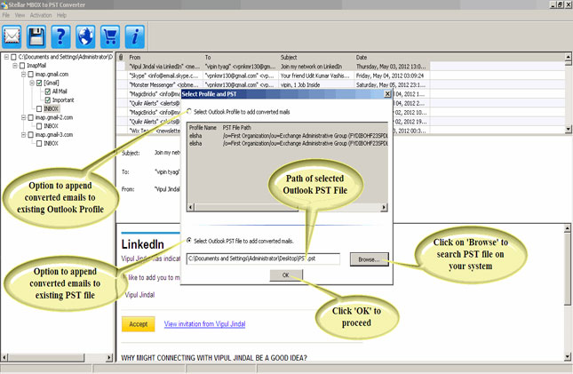 MBOX to PST Converter