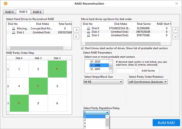 RAID 5 Data Recovery - Recover Data From Damaged RAID 5 Array