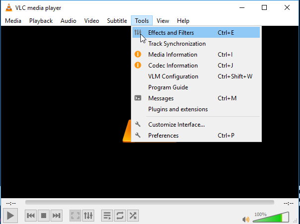what is fixing avi index vlc media player