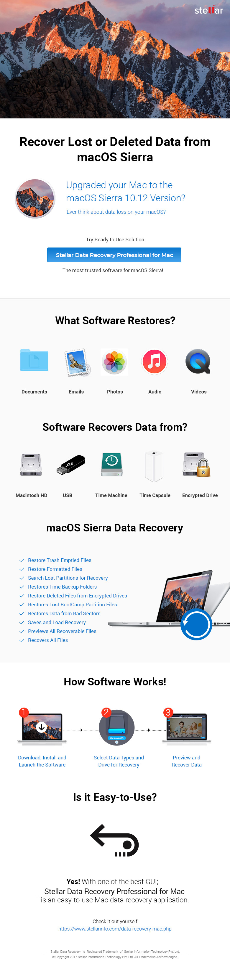 mac softraid recovery volume sierra