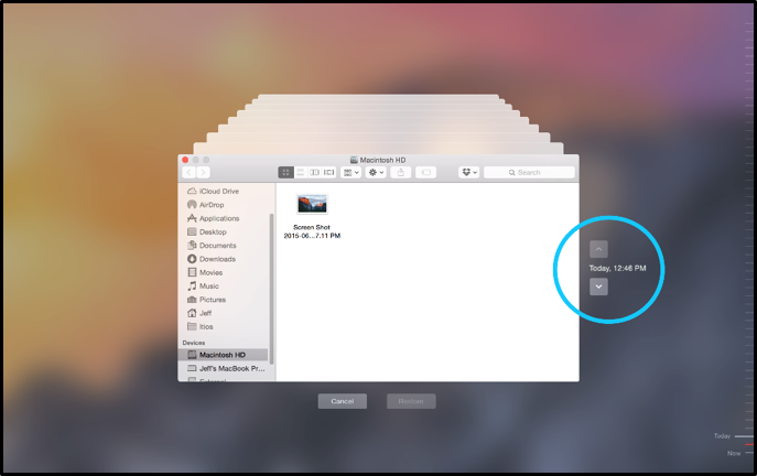 how to backup my mac with time machine using hardwire