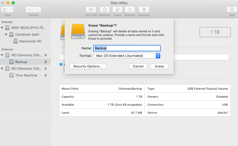 find external drive on mac