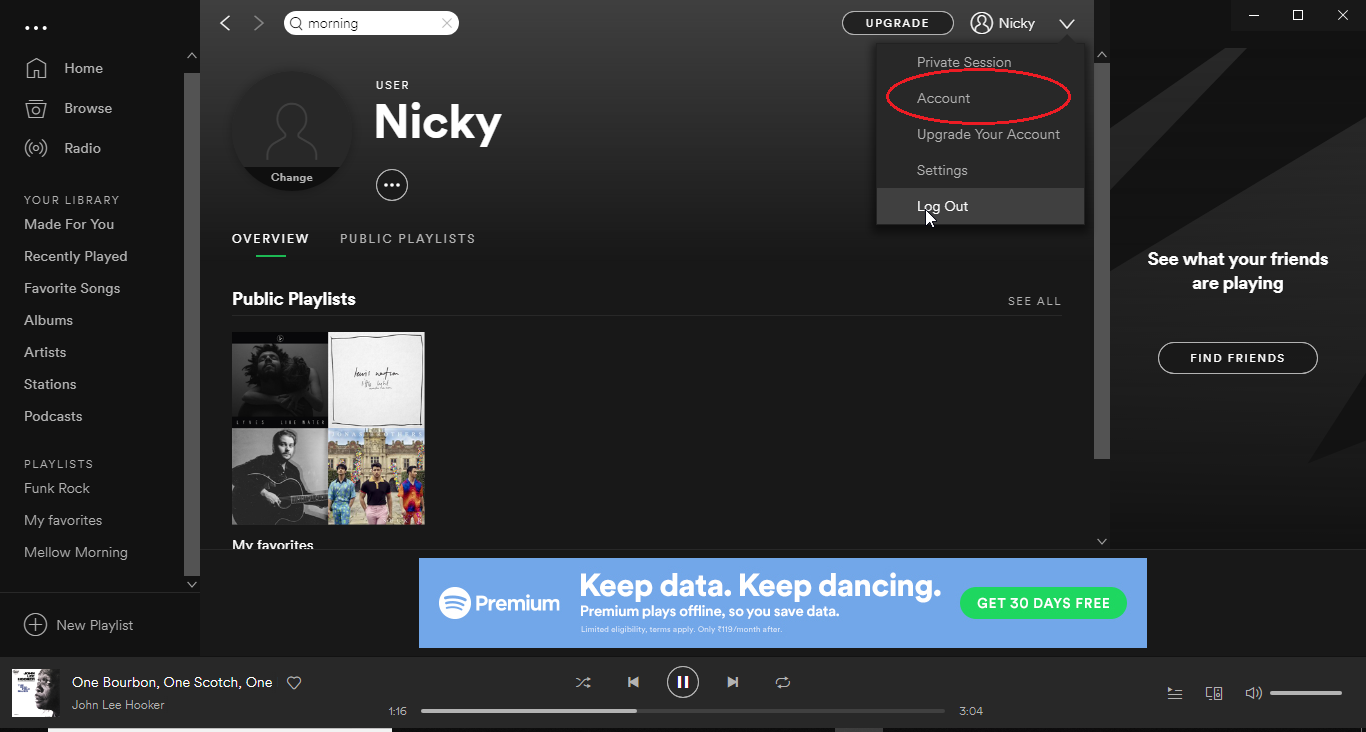 Spotify account settings. Spotify твой пробный период завершен. Playlists can be kept public or private Spotify.