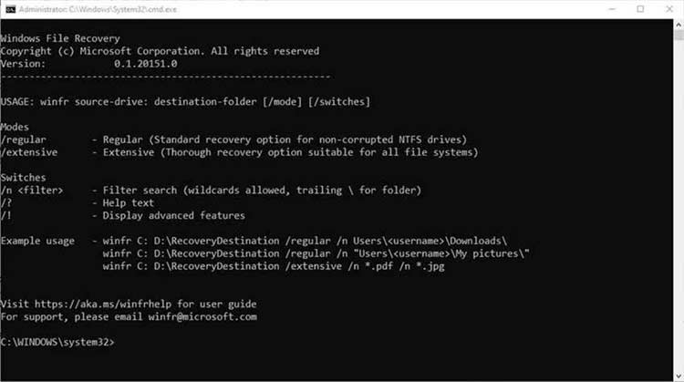 Launch Command Prompt