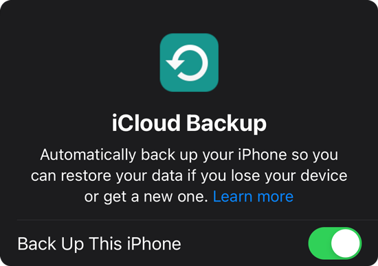 Recover Data from iCloud Backup