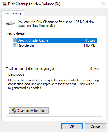 Remove junk files on your computer