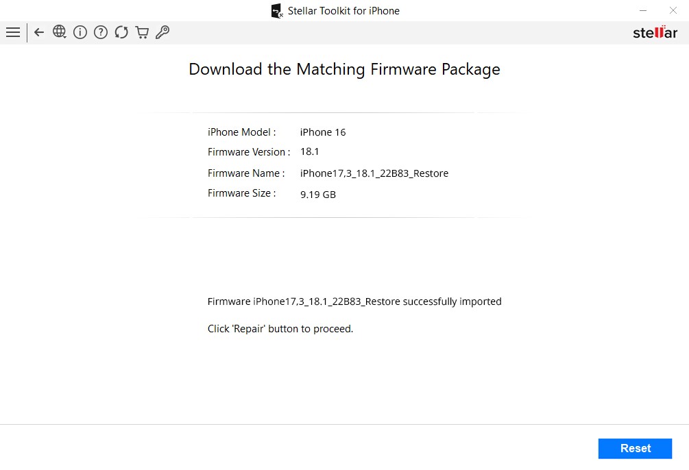 remove apple id firmware download complete