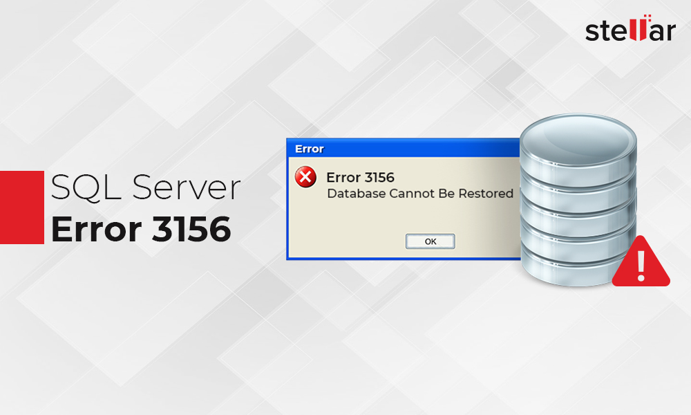 [Fixed]Database SQL Server 3156 Database tidak dapat dipulihkan 3