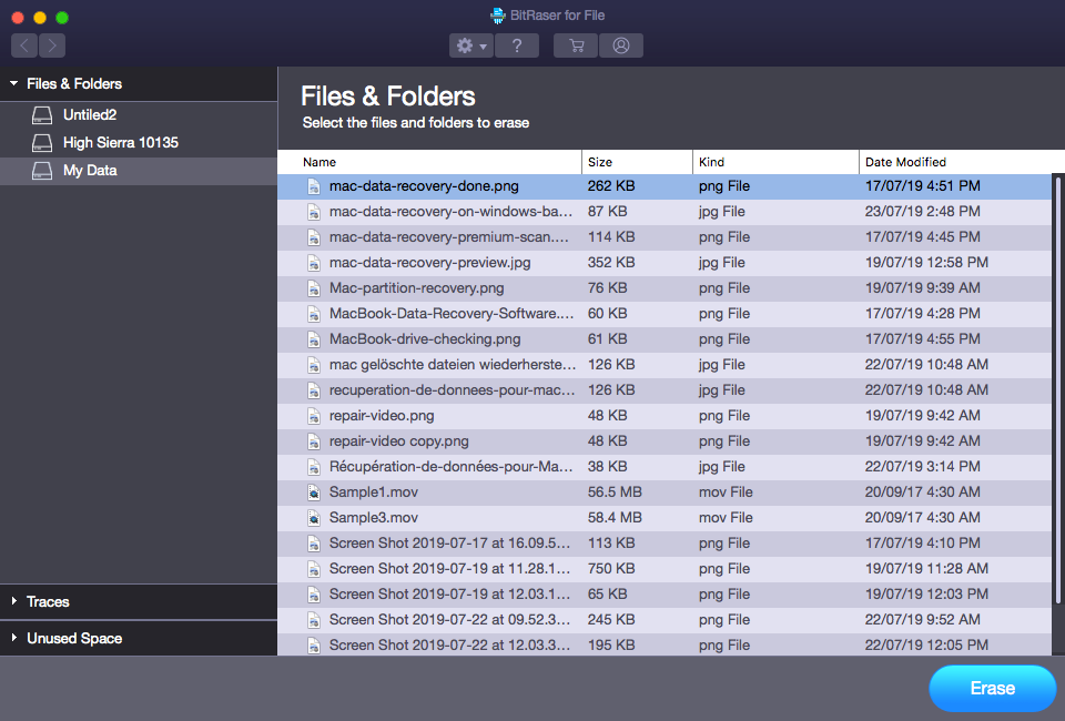 how to permanently remove files from mac