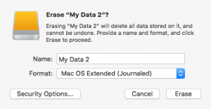 erase process has failed mac external hard drive