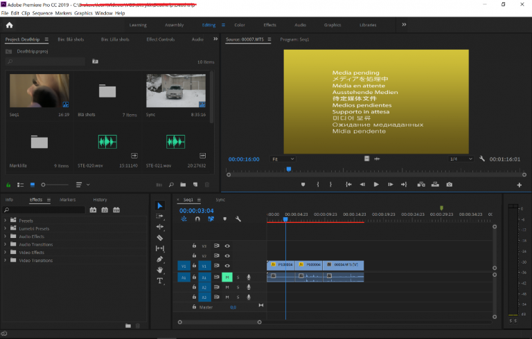 adobe preimere pro cc check frame rate of project