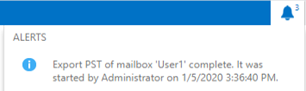 export pst of mailbox