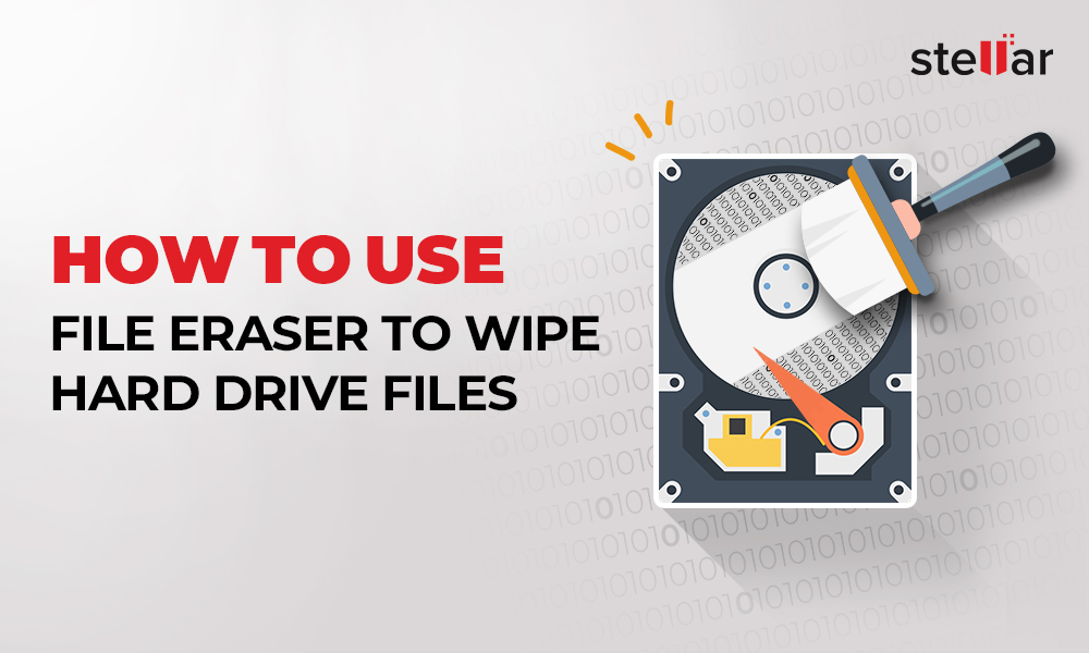 using eraser to wipe hard drive