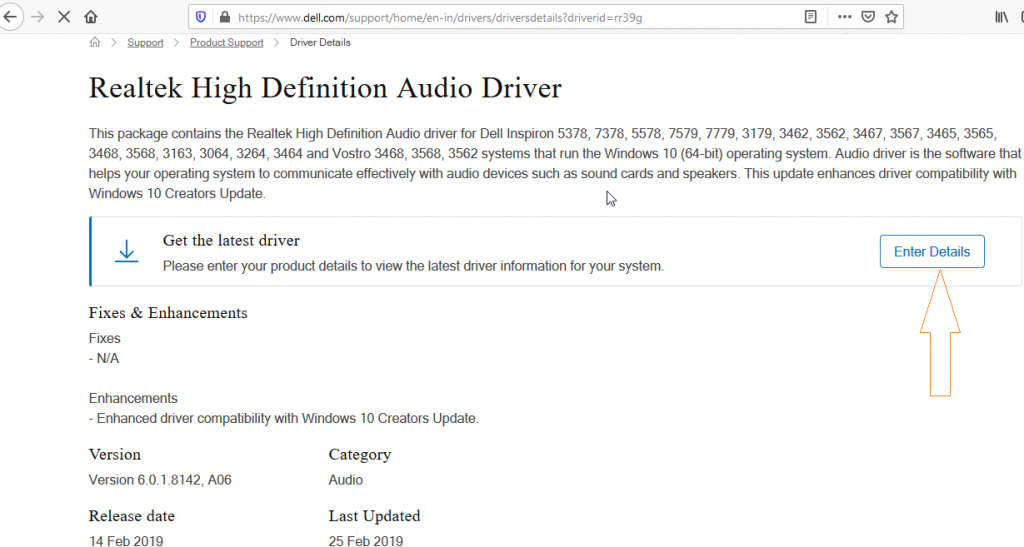 updating audio drivers