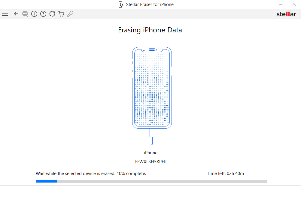 Erasing data