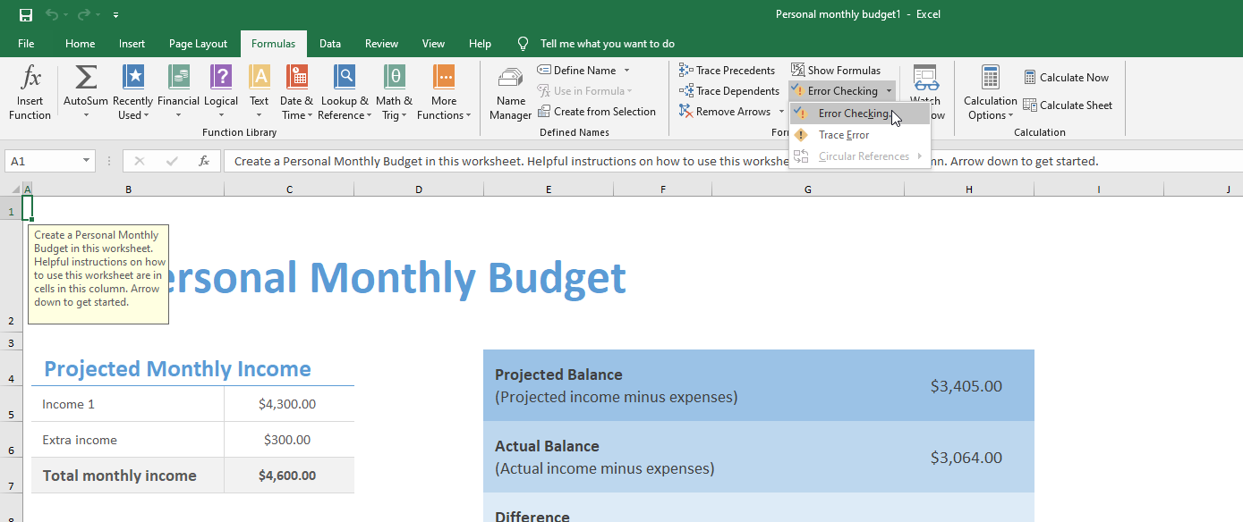 Excel found a problem with one or more formula references что делать