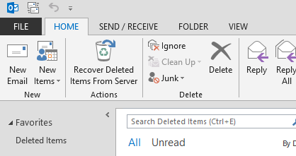 why do emails disappear from outlook inbox