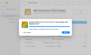 how to format western digital passport for fat32 on mac os