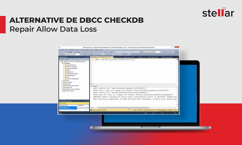 1с dbcc checkdb как запустить