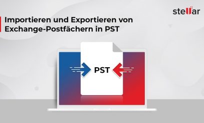 Importieren und Exportieren von Exchange-Postfächern in PST