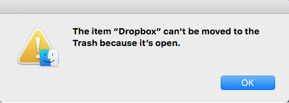unable sign in dropbox
