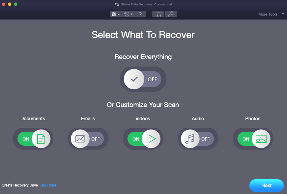 recover data from lacie external hard drive