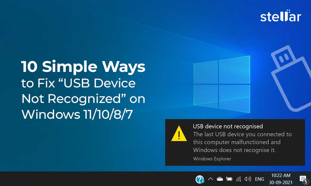 10 Simple Ways to Fix Not Recognized on Windows 11/10/8/7