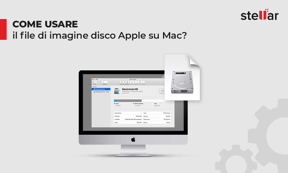Come usare il file di imagine disco Apple su Mac?