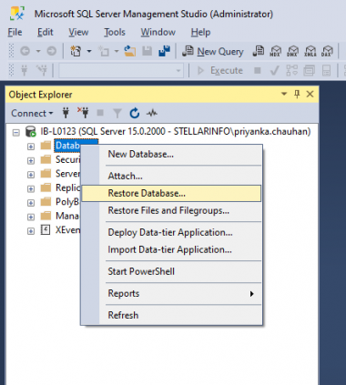 How to Rebuild SQL Database with Corrupted or Deleted Log File?