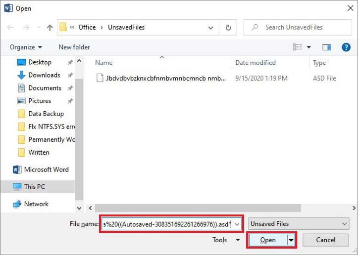 Recover Unsaved Word Document (Best 6 Solutions)