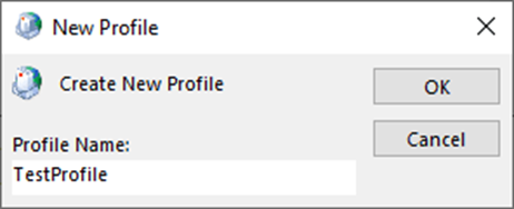 follow the sign-in wizard and prompts to configure your email account in the new profile.