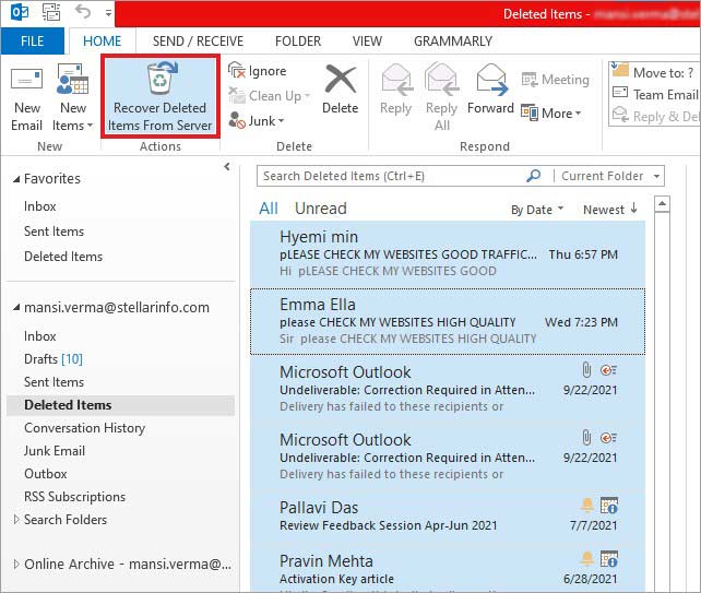 How to Retrieve Old Emails in Outlook?