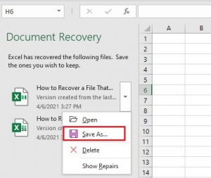 4 Quick Ways to Recover Unsaved Excel File on Windows