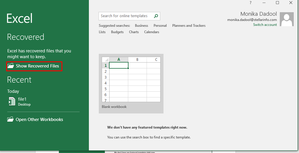 How To Restore Previous Version Of Excel File Stellar