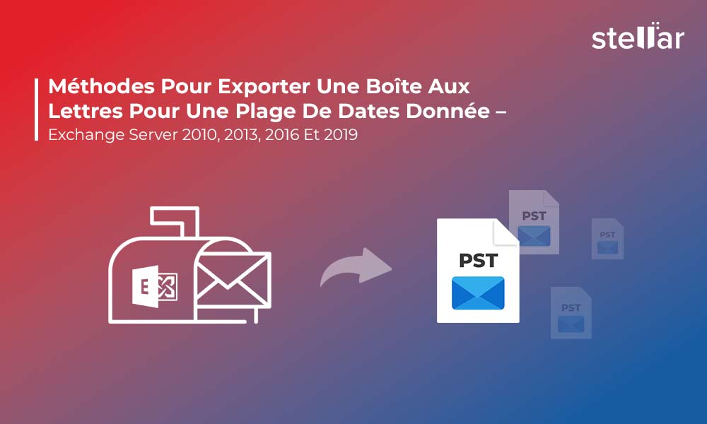 Méthodes Pour Exporter Une Boîte Aux Lettres Pour Une Plage De Dates Donnée – Exchange Server 2010, 2013, 2016 Et 2019