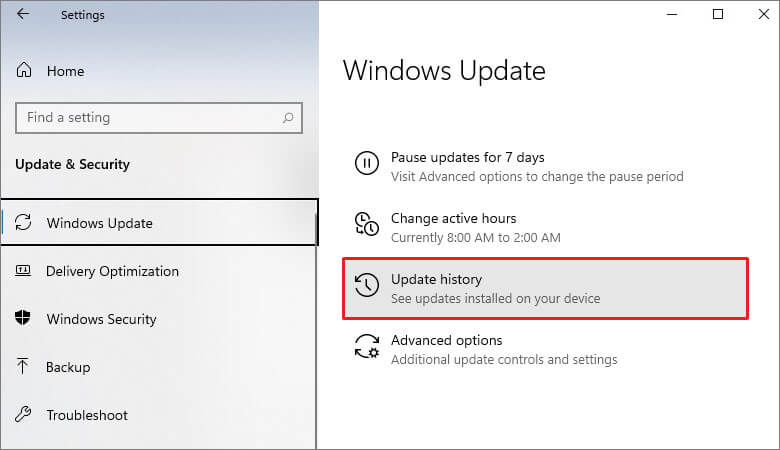 click-Update-history-in-Windows-update-settings