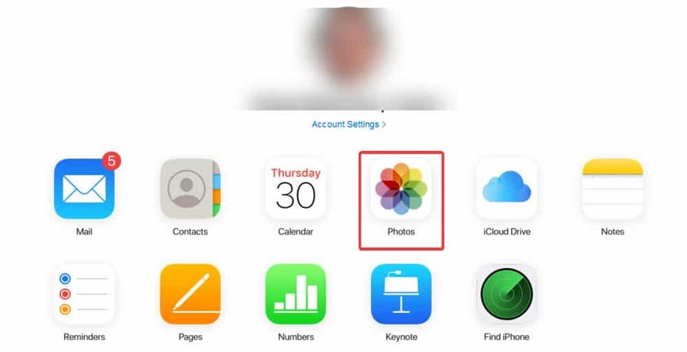 iCloud photos