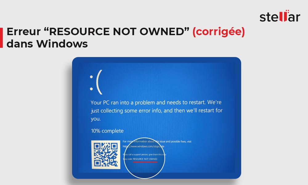 [Erreur “RESOURCE NOT OWNED” (corrigée) dans Windows