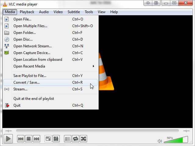 fix error code 0xc1010103  - navigate to media in VLC