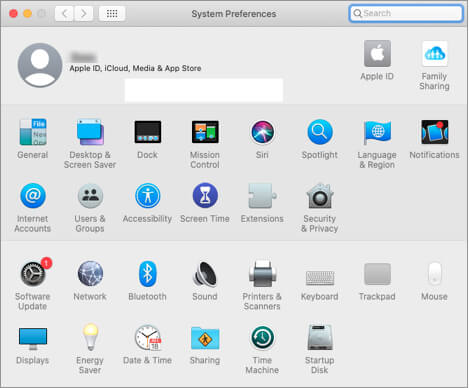 System Preferences