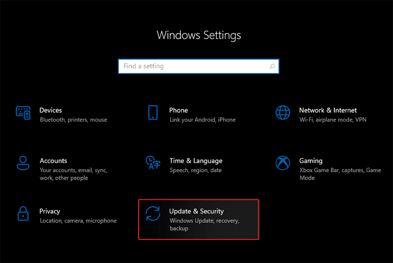 open windows 11 settings