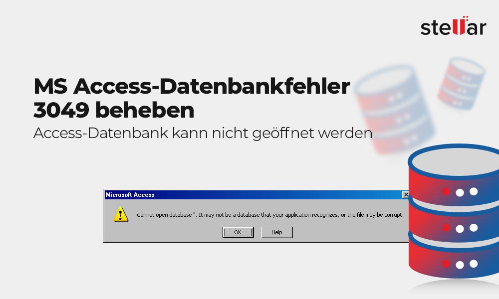 MS Access-Datenbankfehler 3049 beheben: Access-Datenbank kann nicht geöffnet werden