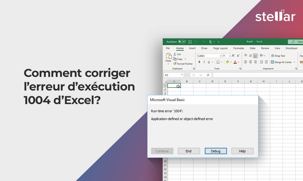 Comment corriger l’erreur d’exécution 1004 d’Excel?