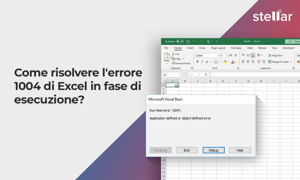 <strong>Come risolvere l’errore 1004 di Excel in fase di esecuzione?</strong>
