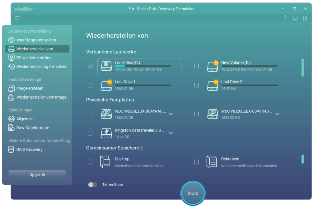 RAID-Wiederherstellung