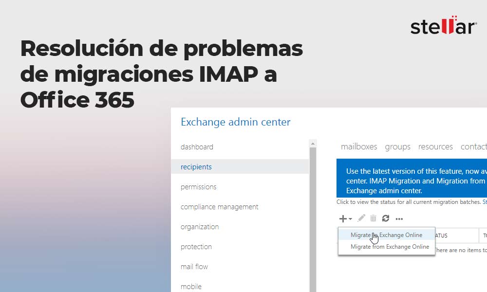 Resolución de problemas de migraciones IMAP a Office 365