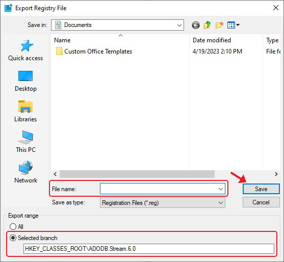 backup registry keys 