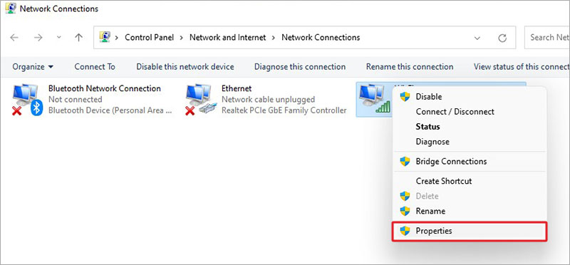 open-network-properties