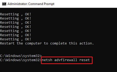 reset-firewall-command